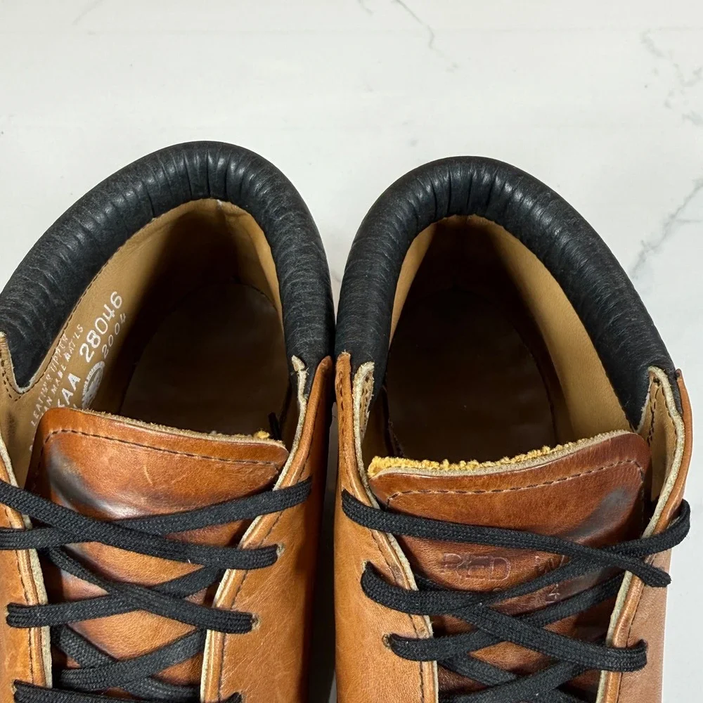 Red Wing Mens Vintage Leather Chukka‎ Oxford Shoes Brown Size 8.5 AA USA